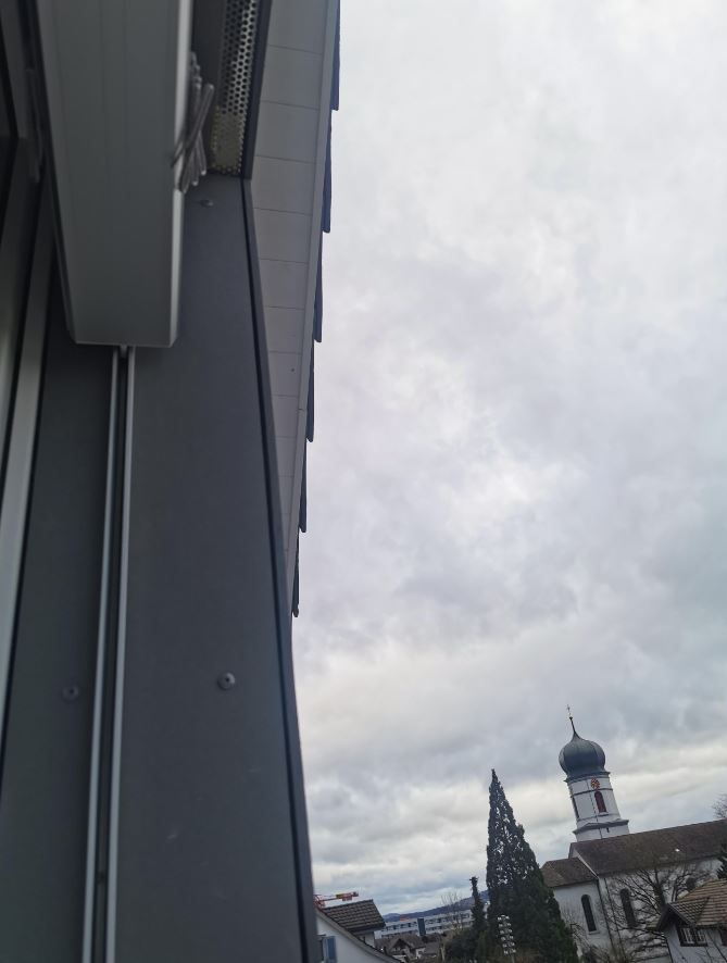 Haus mit Blick nach draussen