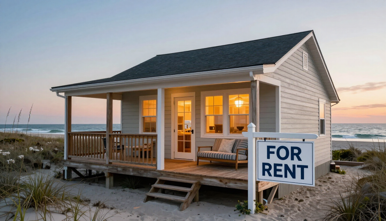 Beach house for rental income