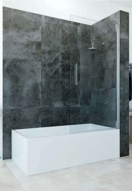 Un baño con bañera y cabina de ducha.