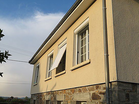 Volet roulant ouvert