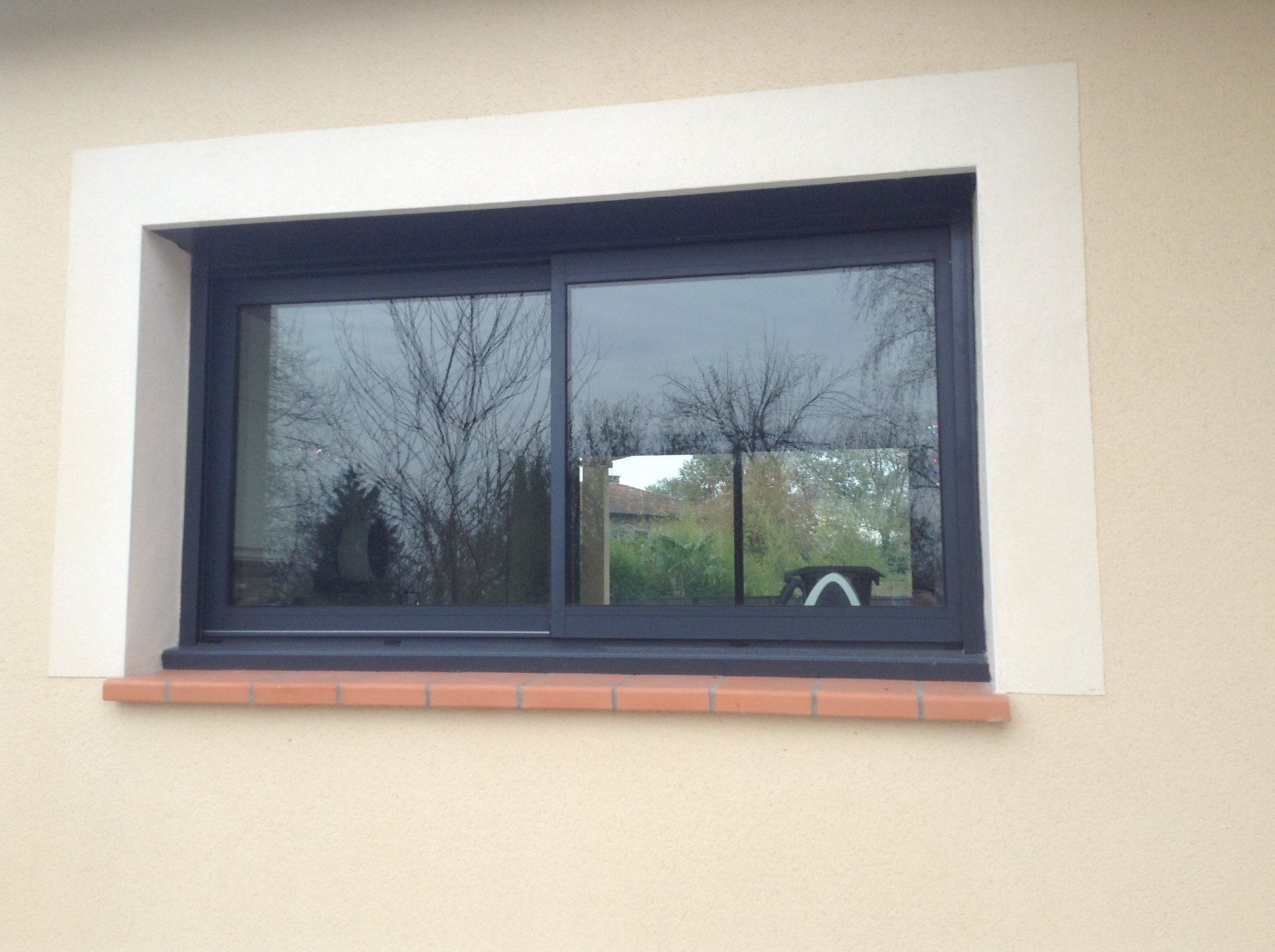 Double fenêtre coulissante