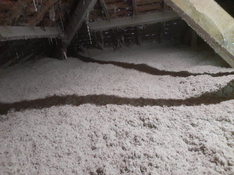 Travaux d'isolation sous toit