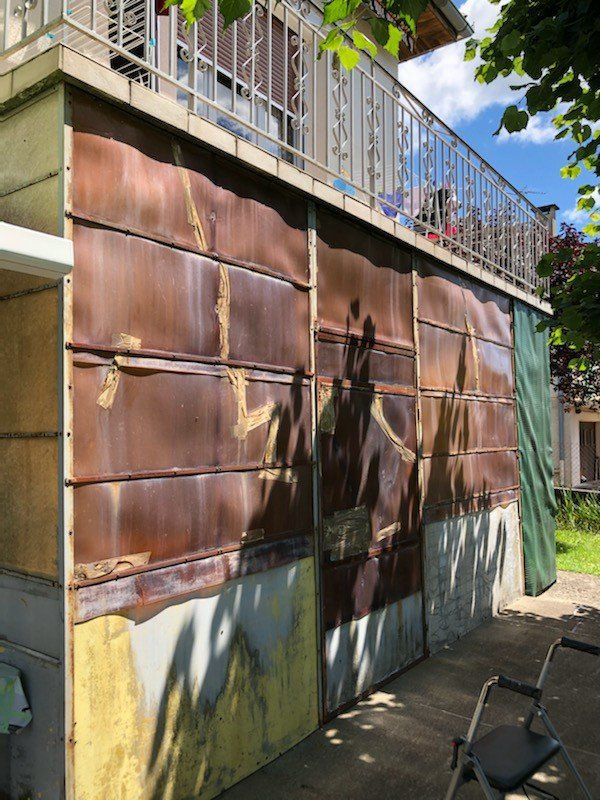 Pergola avant travaux