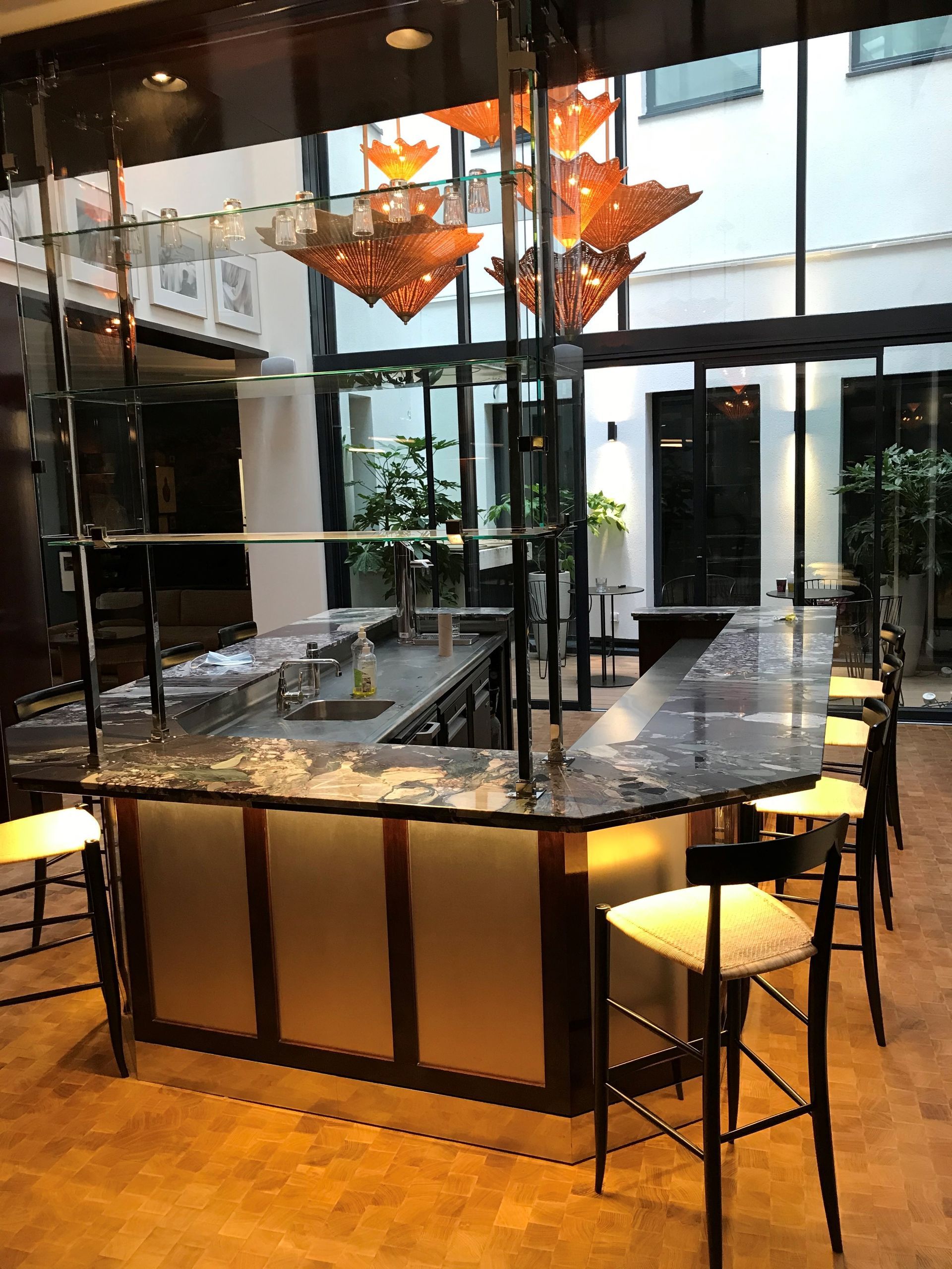 Agencement d'un espace bar