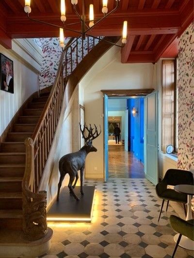 Rénovation d'un couloir avec escalier