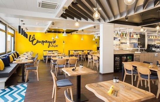 Agencement d'une salle de restaurant