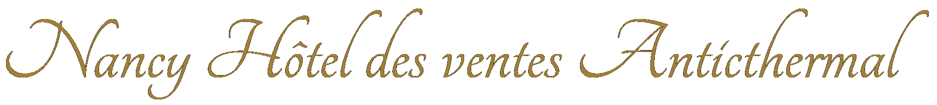 Logo de L&rsquo;h&ocirc;tel des ventes Anticthermal