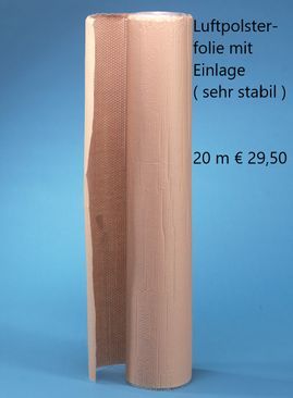Luftpolsterfolie mit Papier