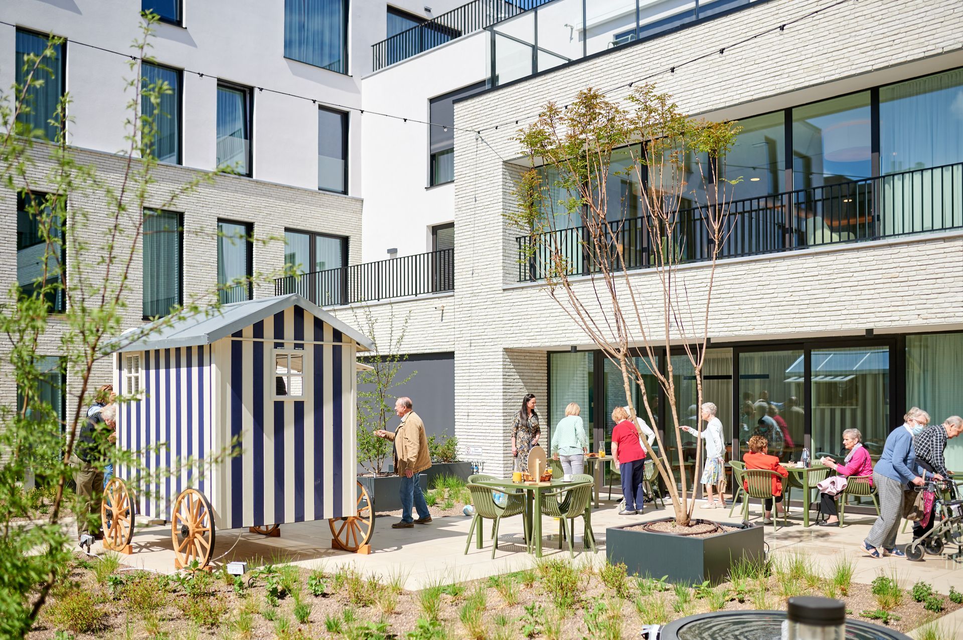 Huis Coppens binnentuin