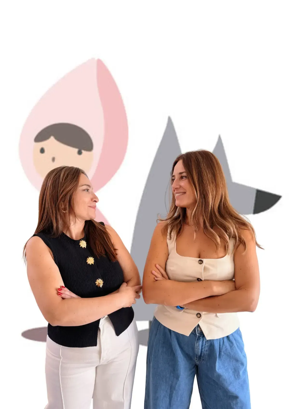 Niños haciendo manualidades con elementos de otoño: hojas, piñas y una calabaza sobre una superficie verde.