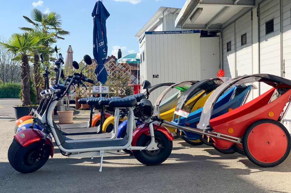 Mopeds und Anhänger, Swiss Erlebnistouren GmbH