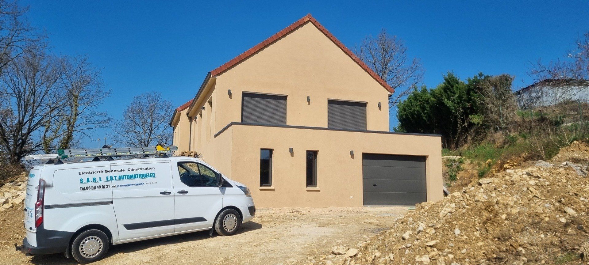 Éclairage extérieur maison