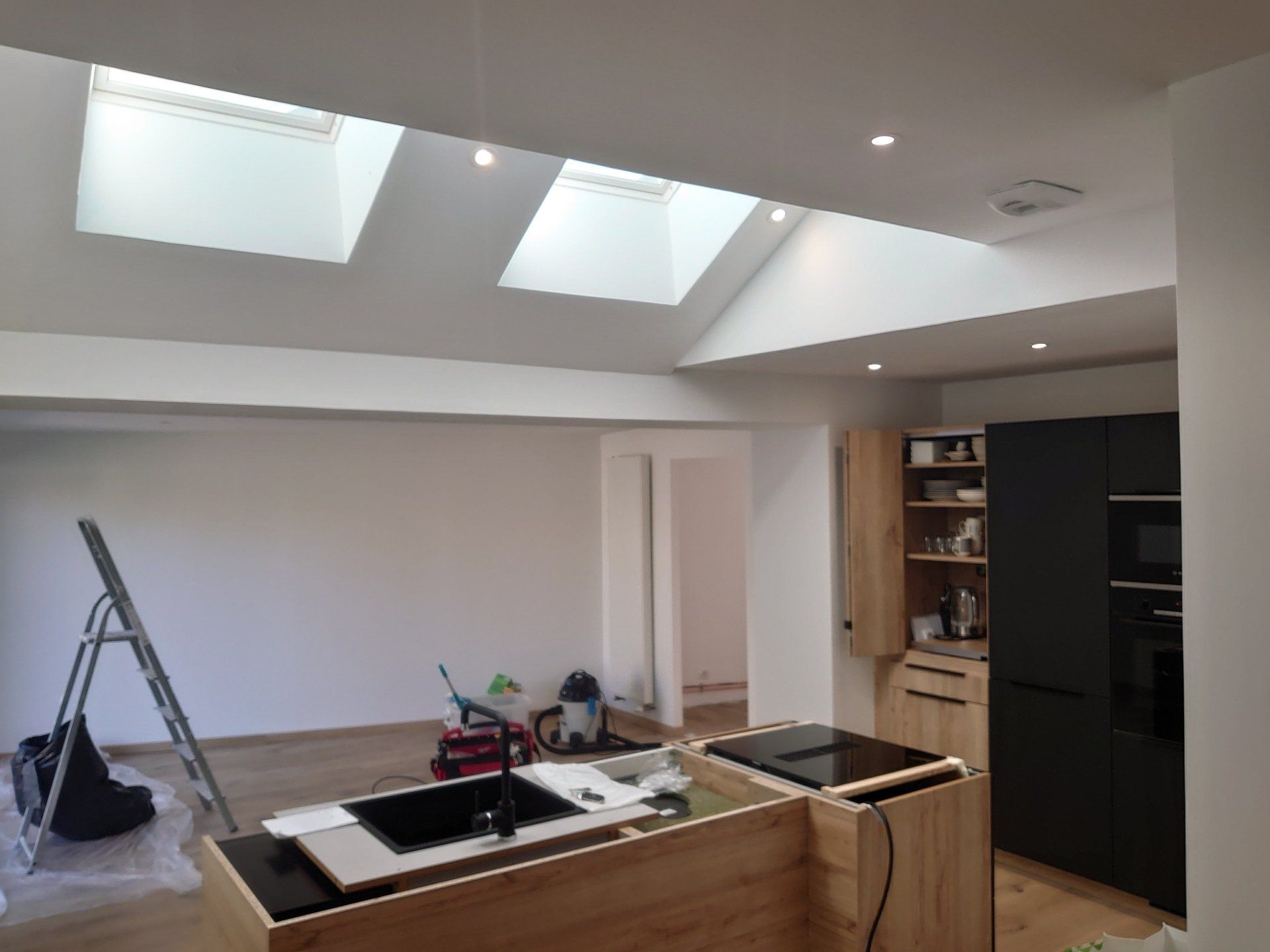 Éclairage au plafond