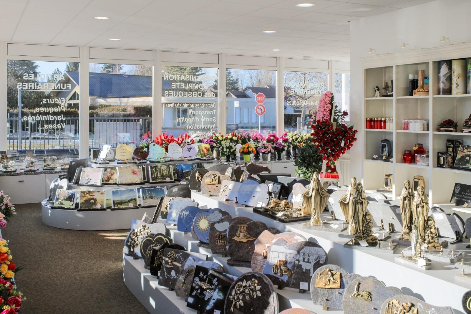 Les articles de tombe en marbre à Valdahon