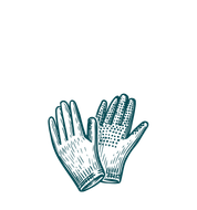 Illustration d'une paire de gants