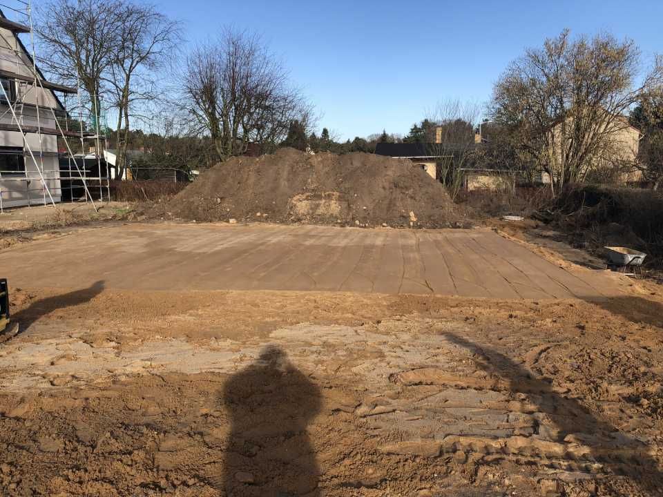 Sand und Erdarbeiten