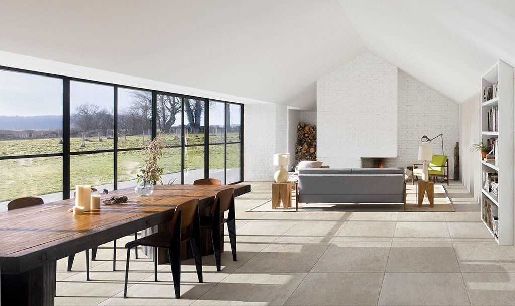 Vente de carrelage salon