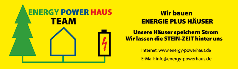 Energy Power Haus Team Logo - Wir bauen Energie Plus Häuser