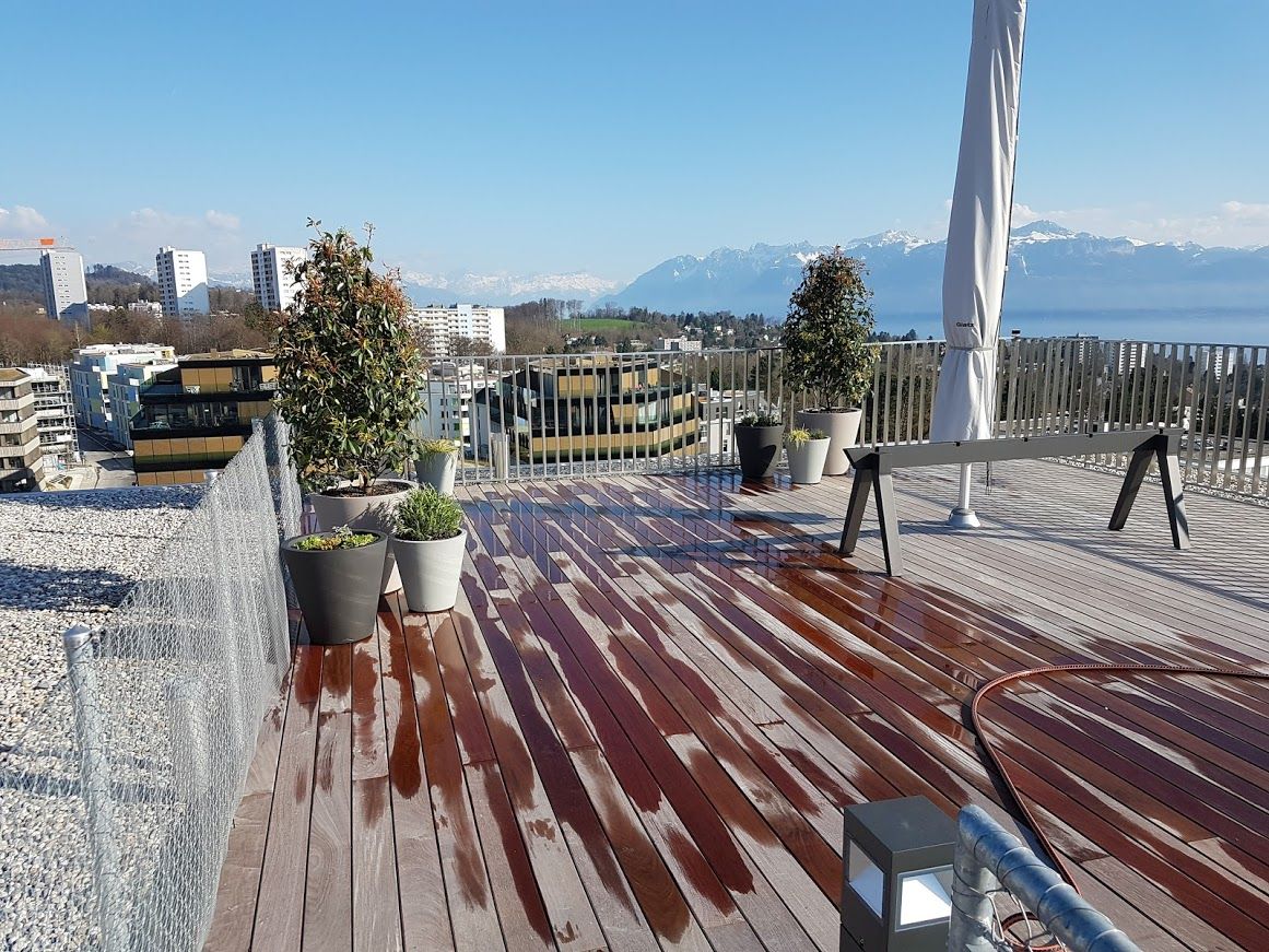 Terrasse en bois - LMpaysage