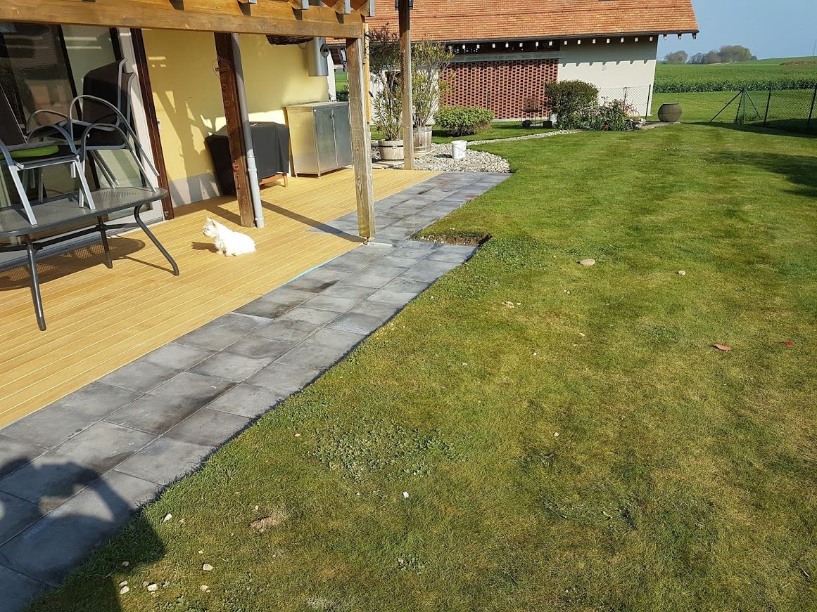 Dallage en béton - LMpaysage