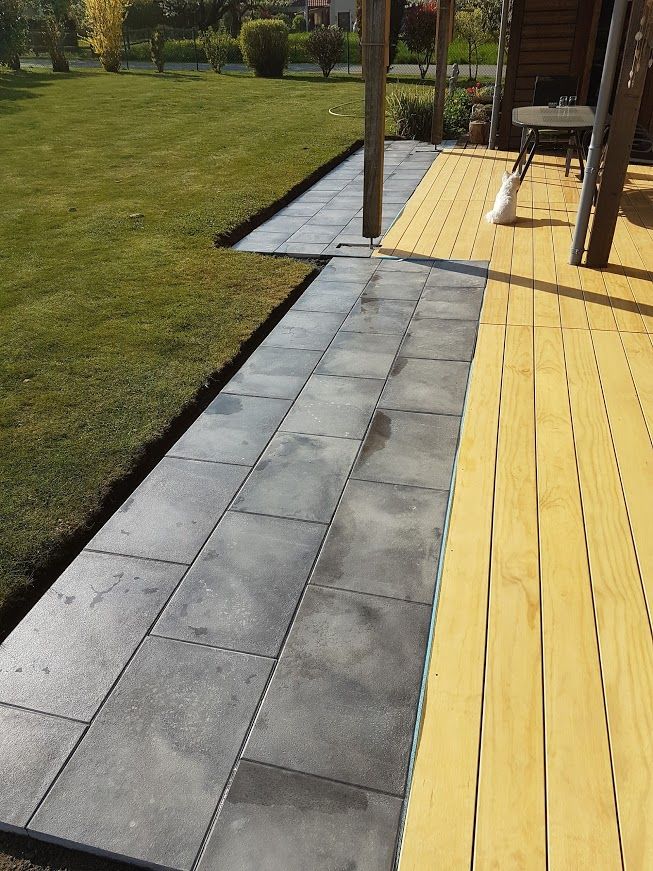 Dallage en béton - LMpaysage