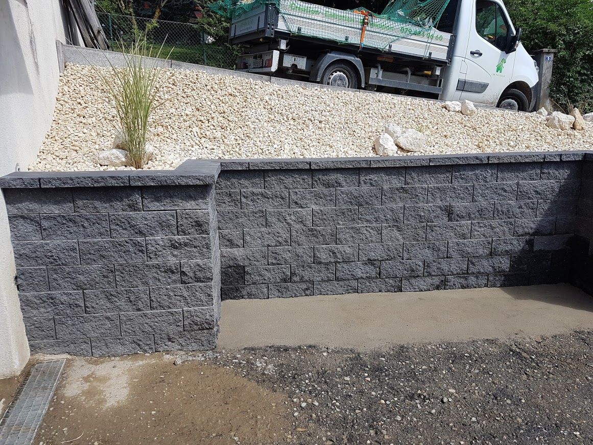 Construction de murs - LMpaysage