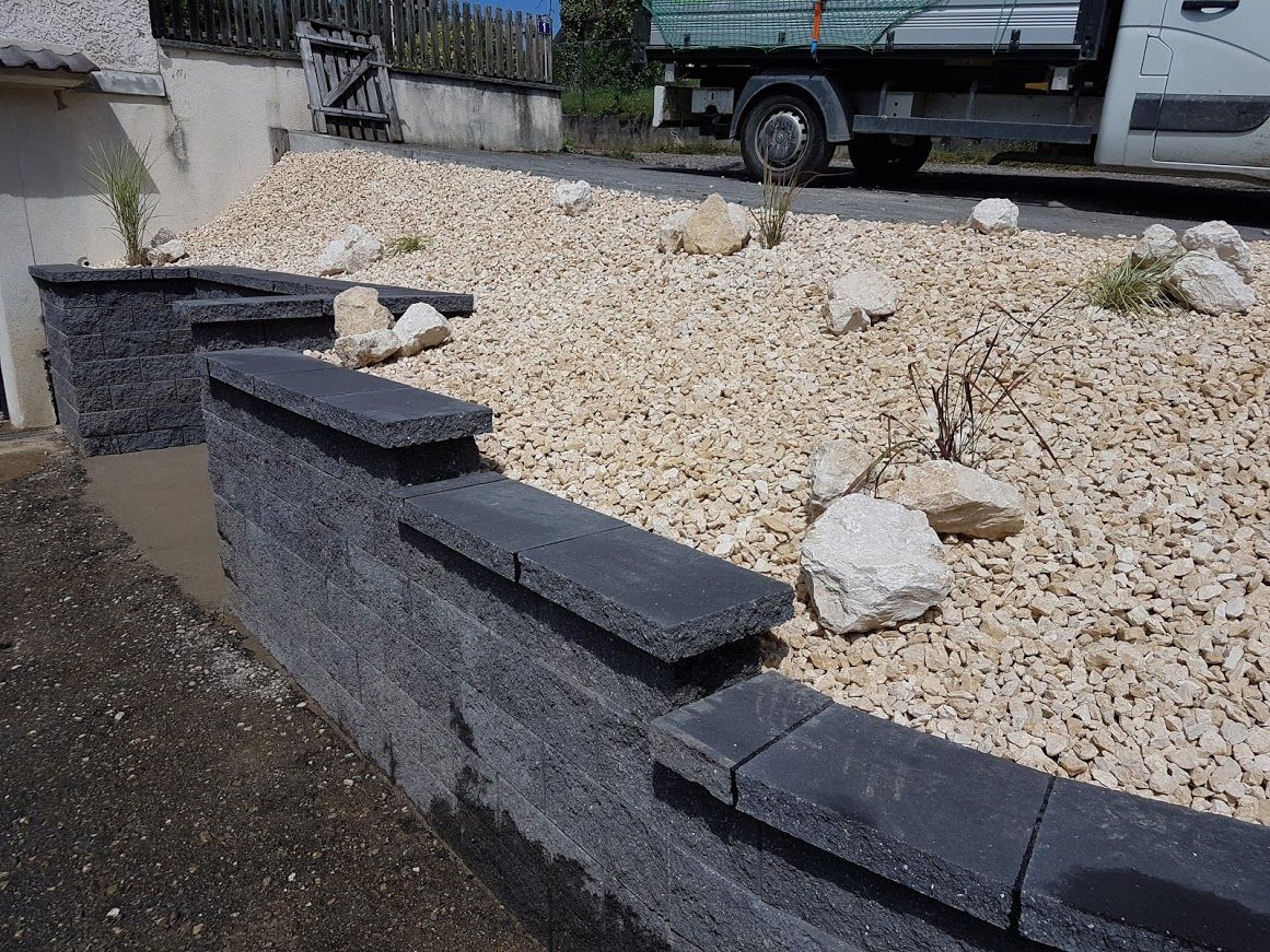 Construction de murs - LMpaysage