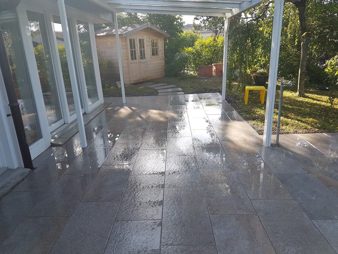 Dallage en béton - LMpaysage