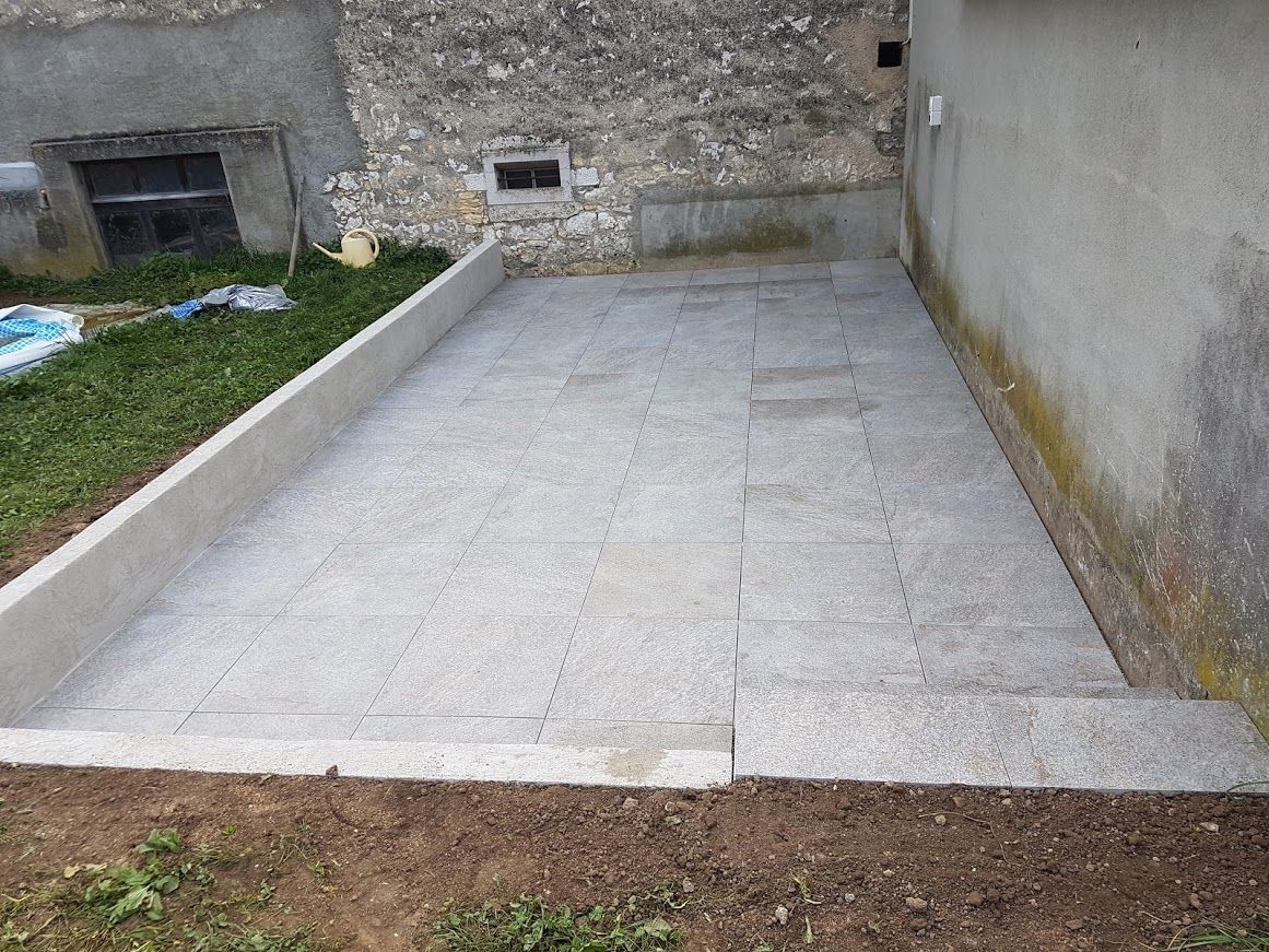 Dallage en béton - LMpaysage