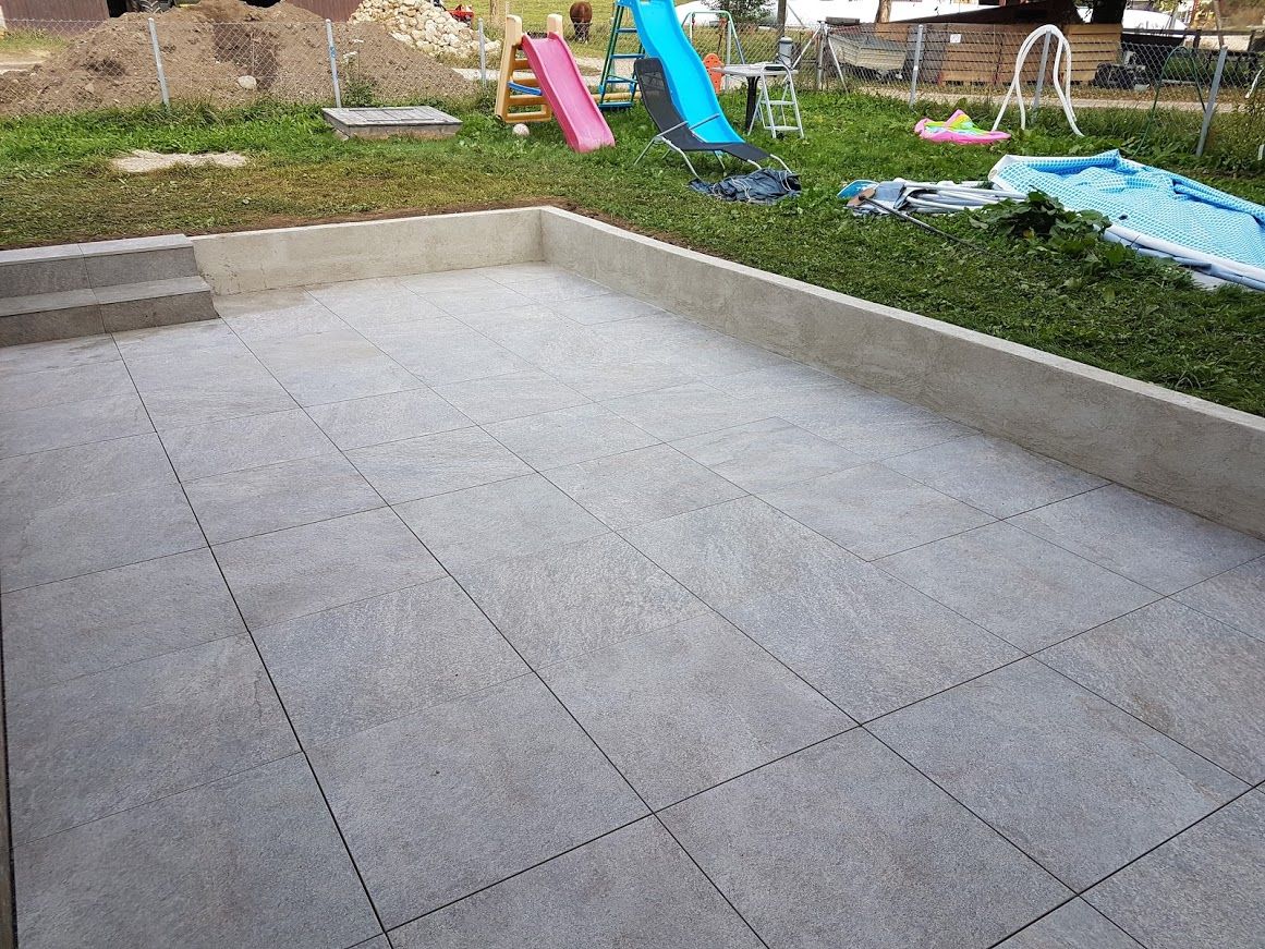Dallage en béton - LMpaysage