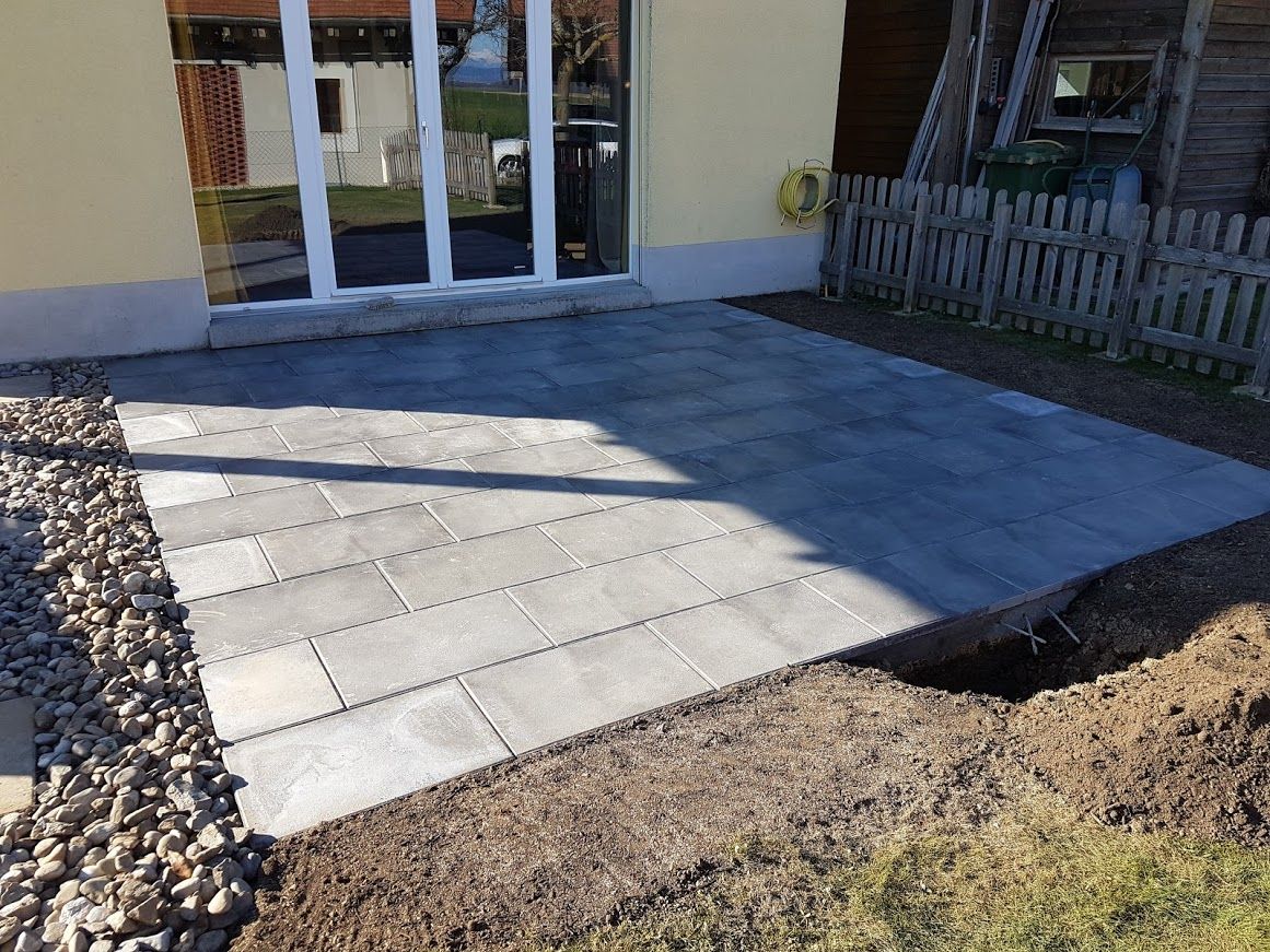 Création de terrasse et pose de dalles