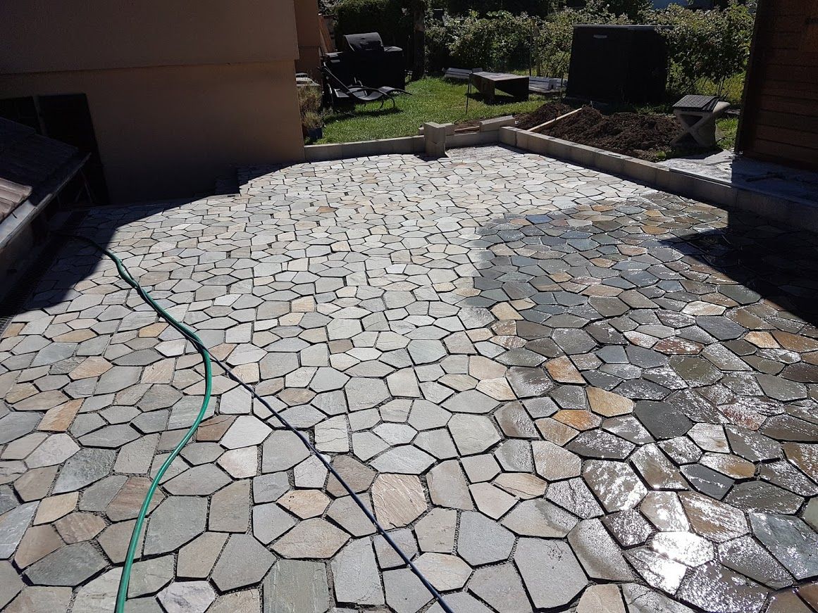 Dalles en céramique