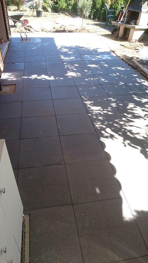 Terrasse en dalles - LMpaysage