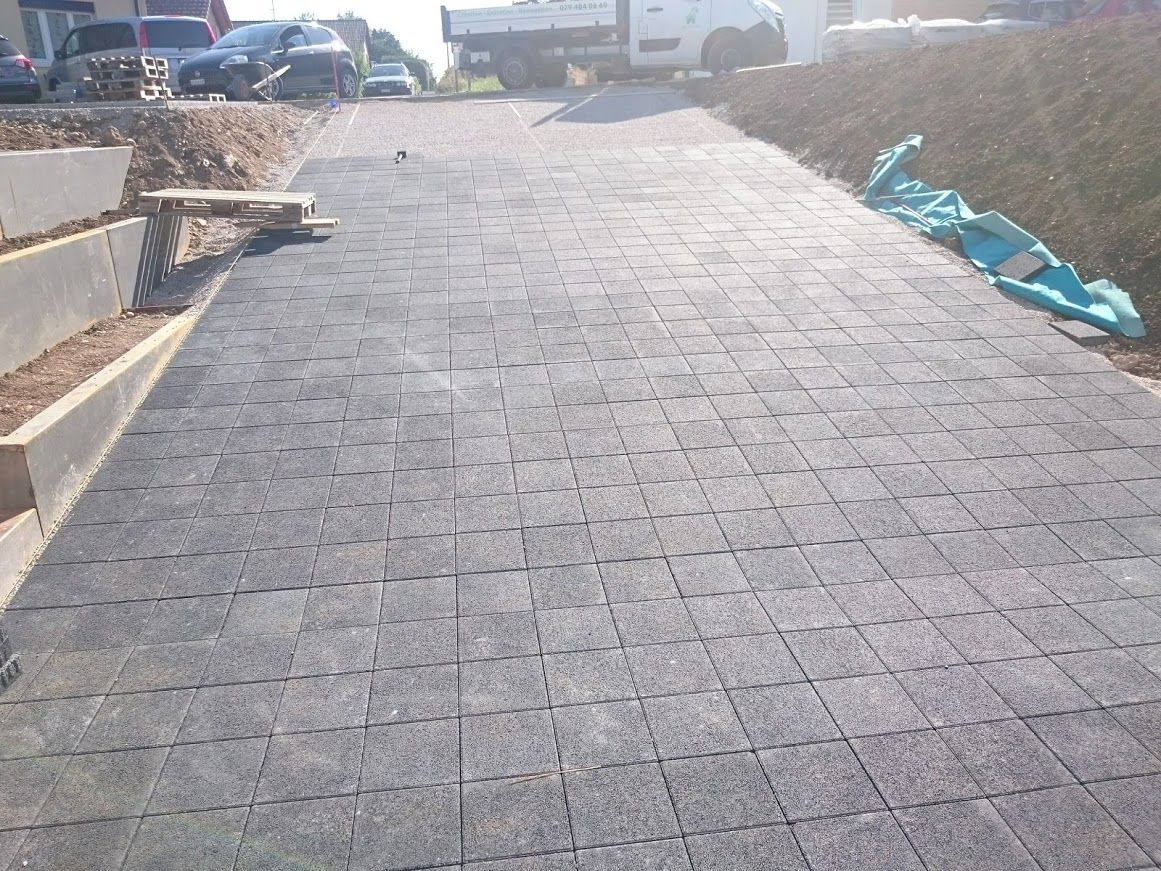 Terrasse en dalTerrasse en dalles - LMpaysageles - LMpaysage