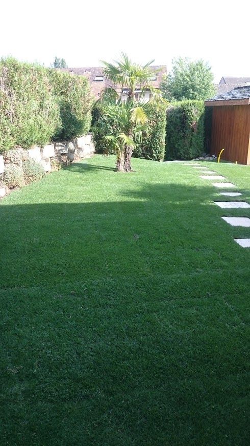 Création d'un chemin de jardin - LMpaysage