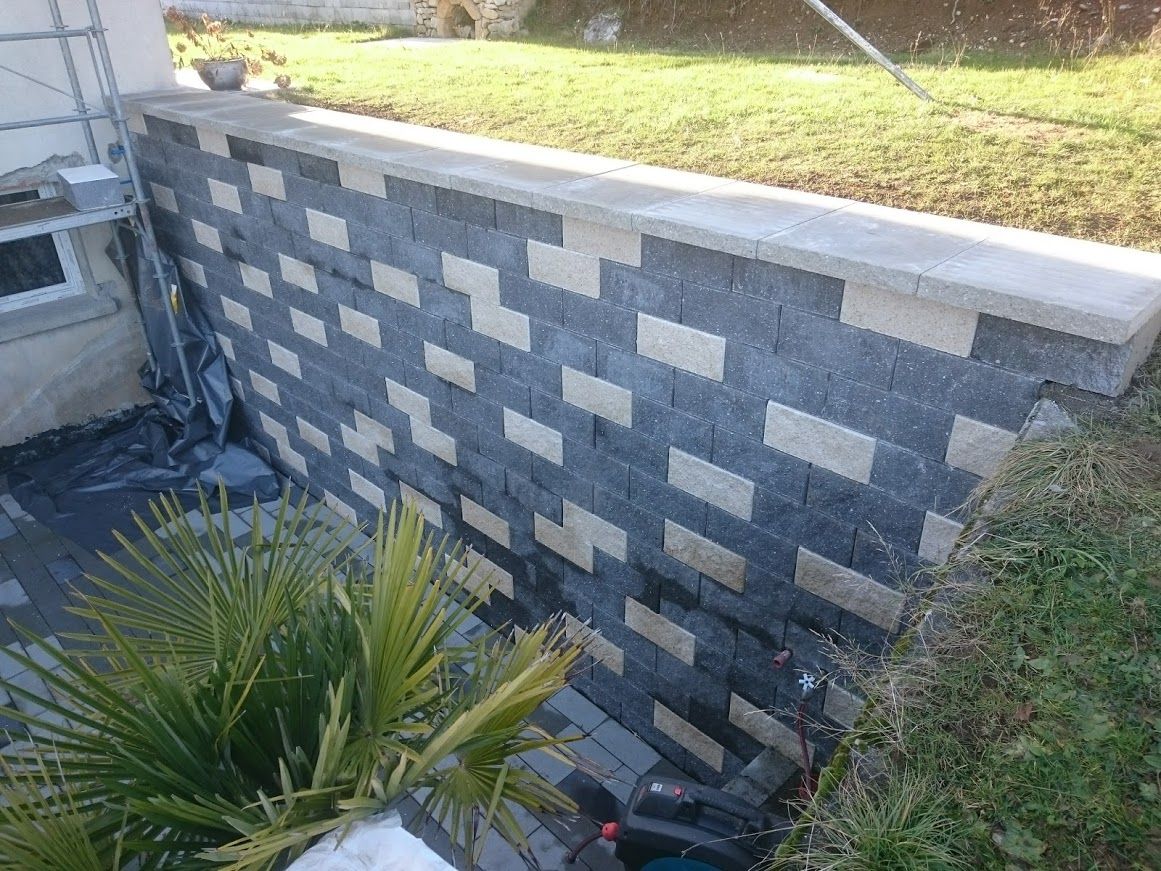 Création de mur - LMpaysage