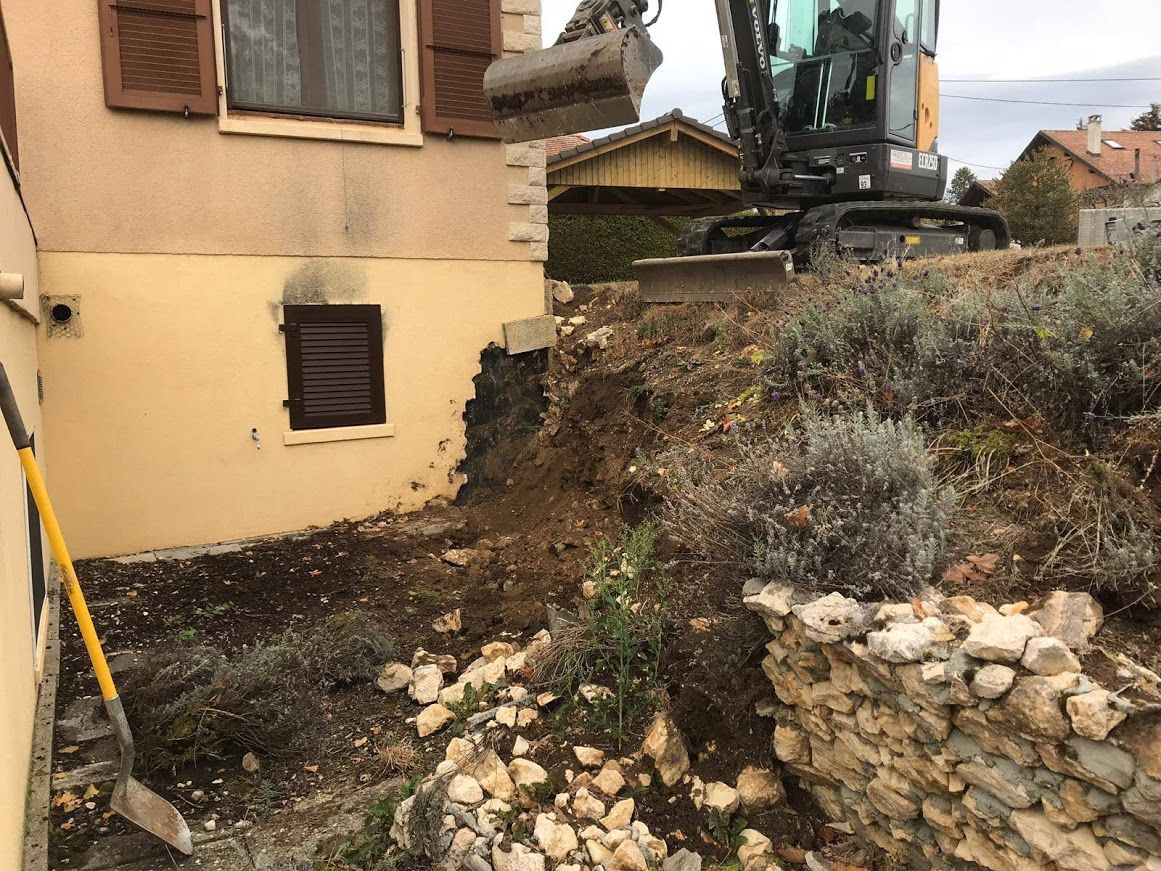 Murs en pierres naturelles - LMpaysage