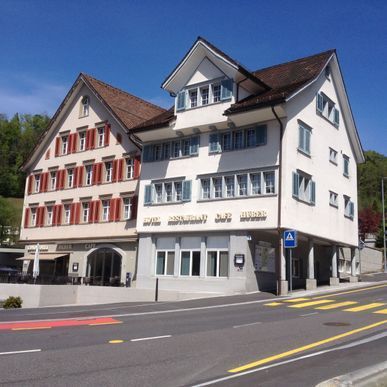 Aussenansicht heute- Café-Conditorei Huber AG