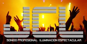 Logotipo con "JFL" en fuente cuadrada sobre una multitud con las manos levantadas, debajo texto en español.