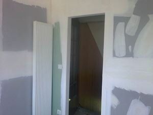 Porte radiateur travaux