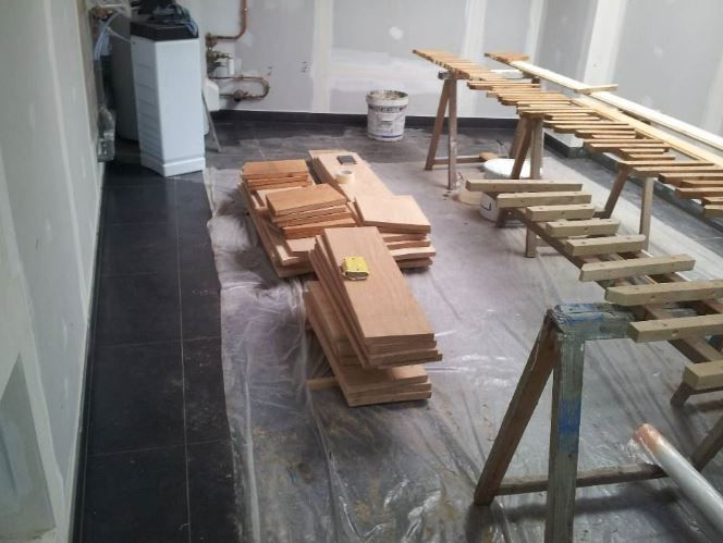 création de haies en bois