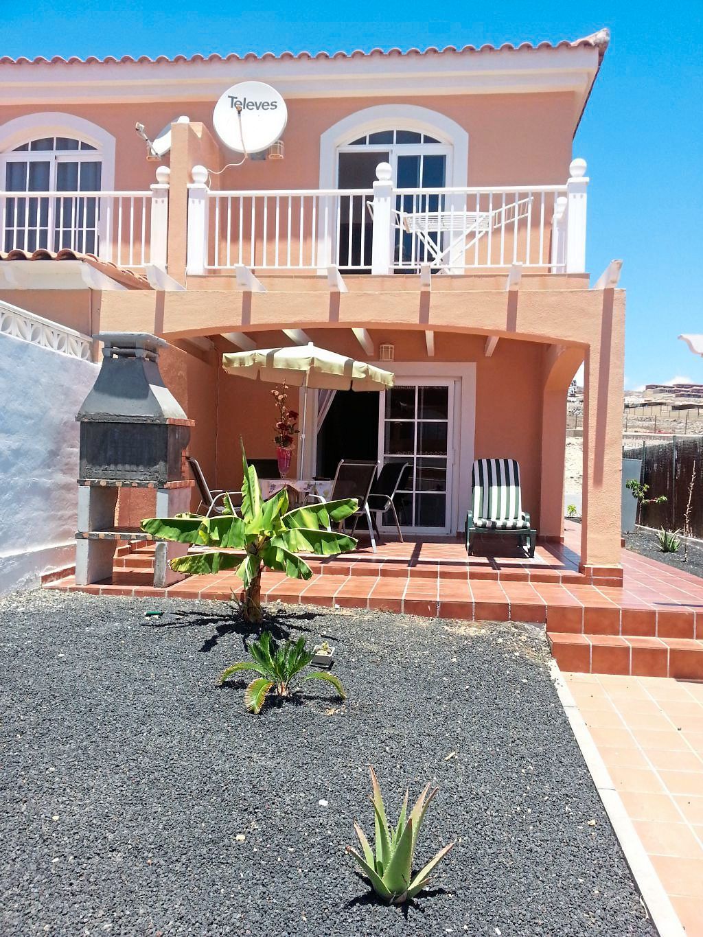 Ferienwohnung Terrasse