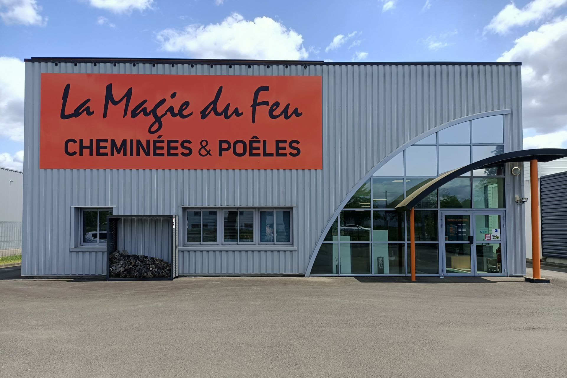 Façade de l'entreprise La Magie du Feu