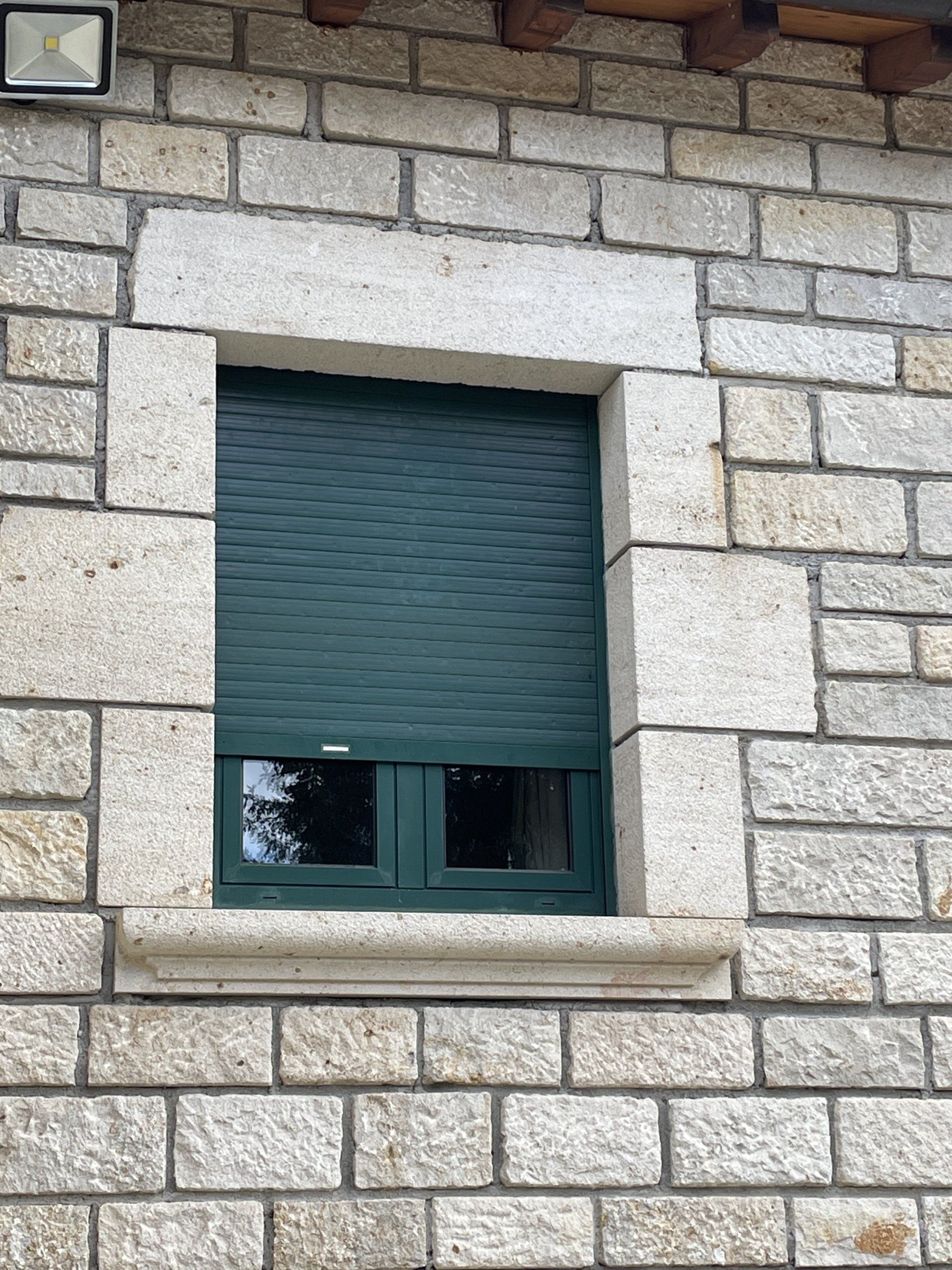 Rénovation de pierre d'entourage