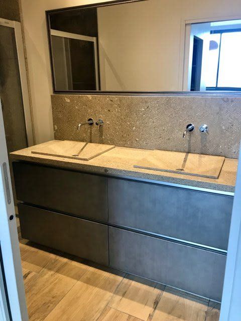 Marbrerie décorative salle de bain