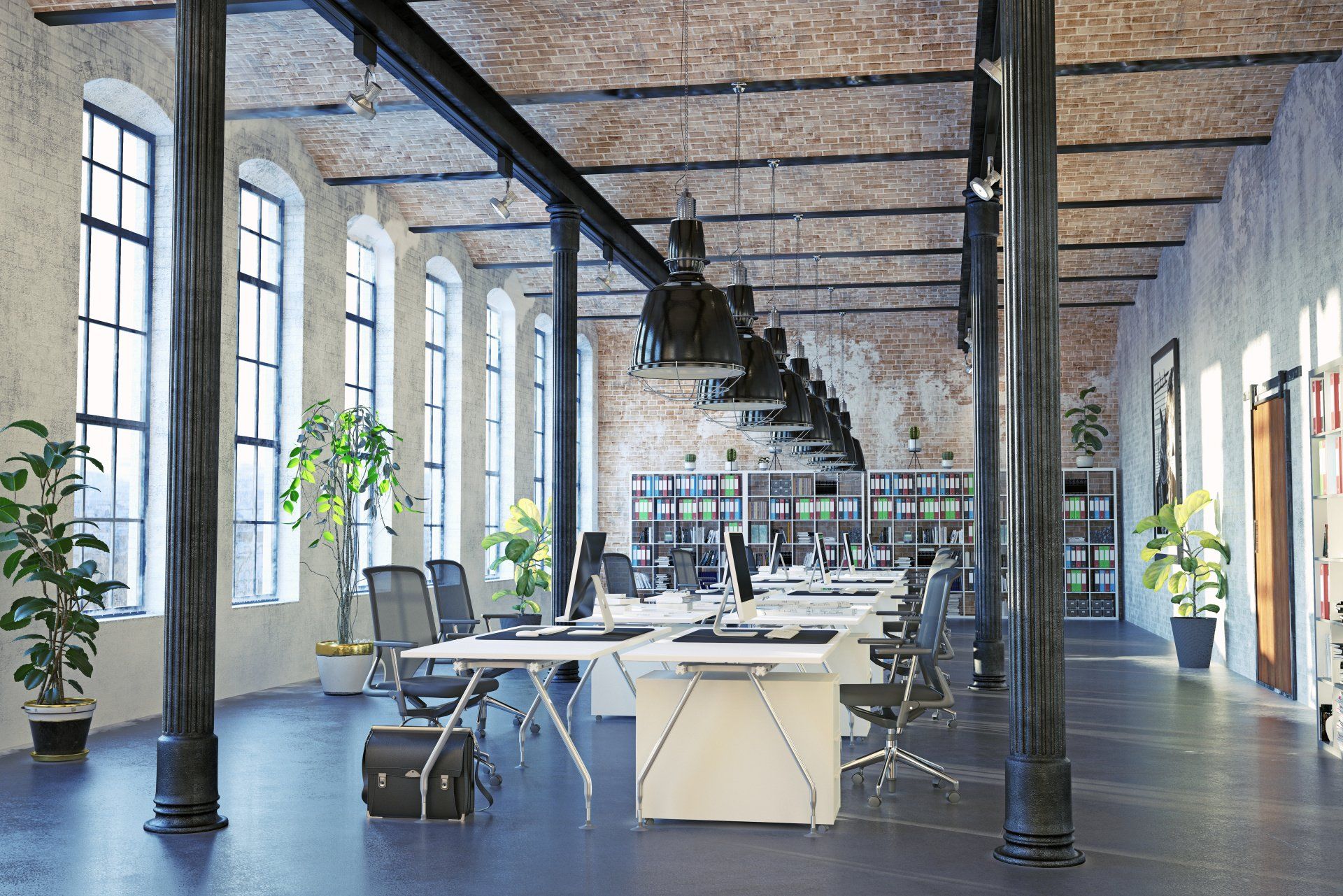 Bureaux type industriel