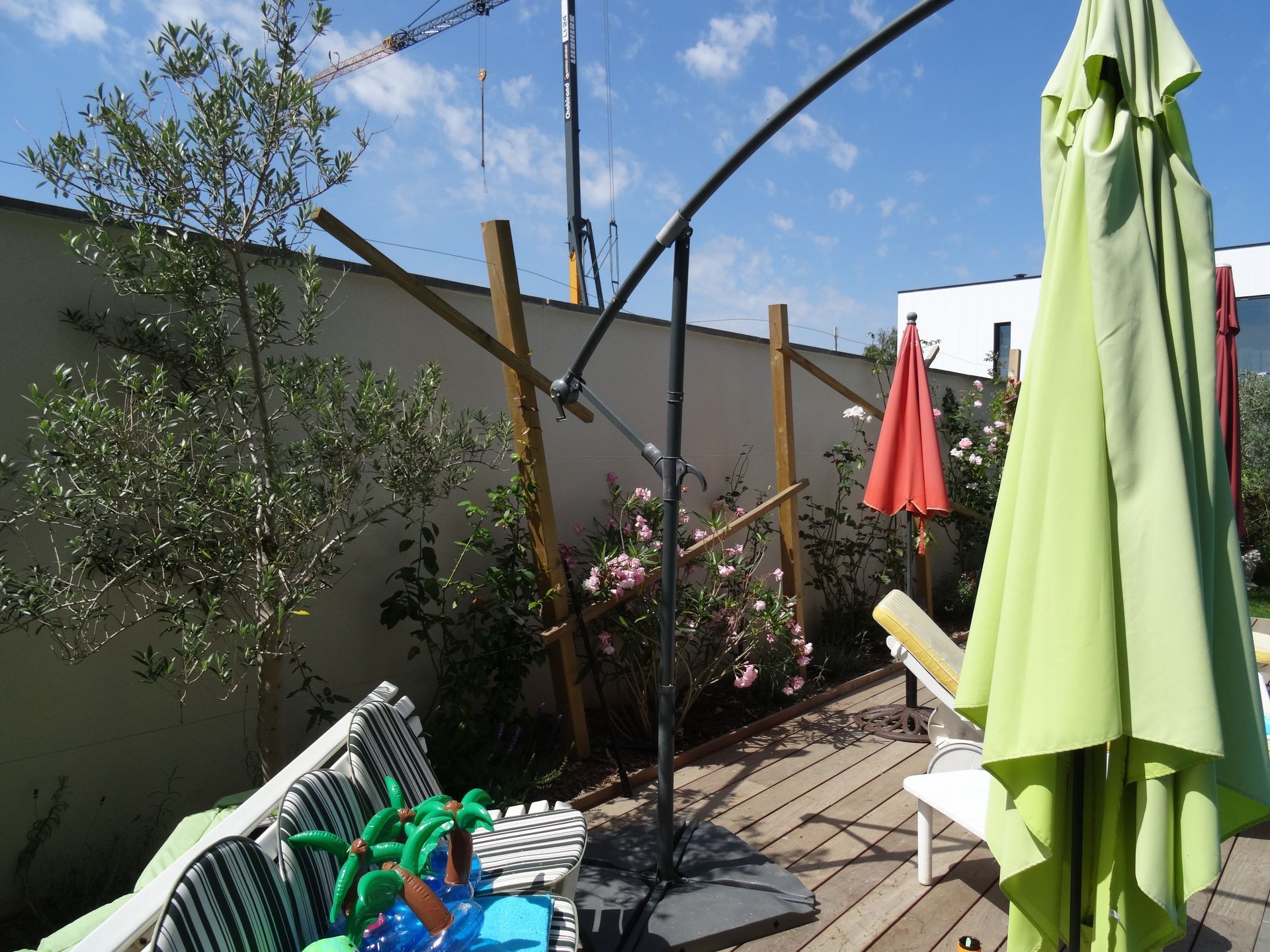 Terrasse aménagée