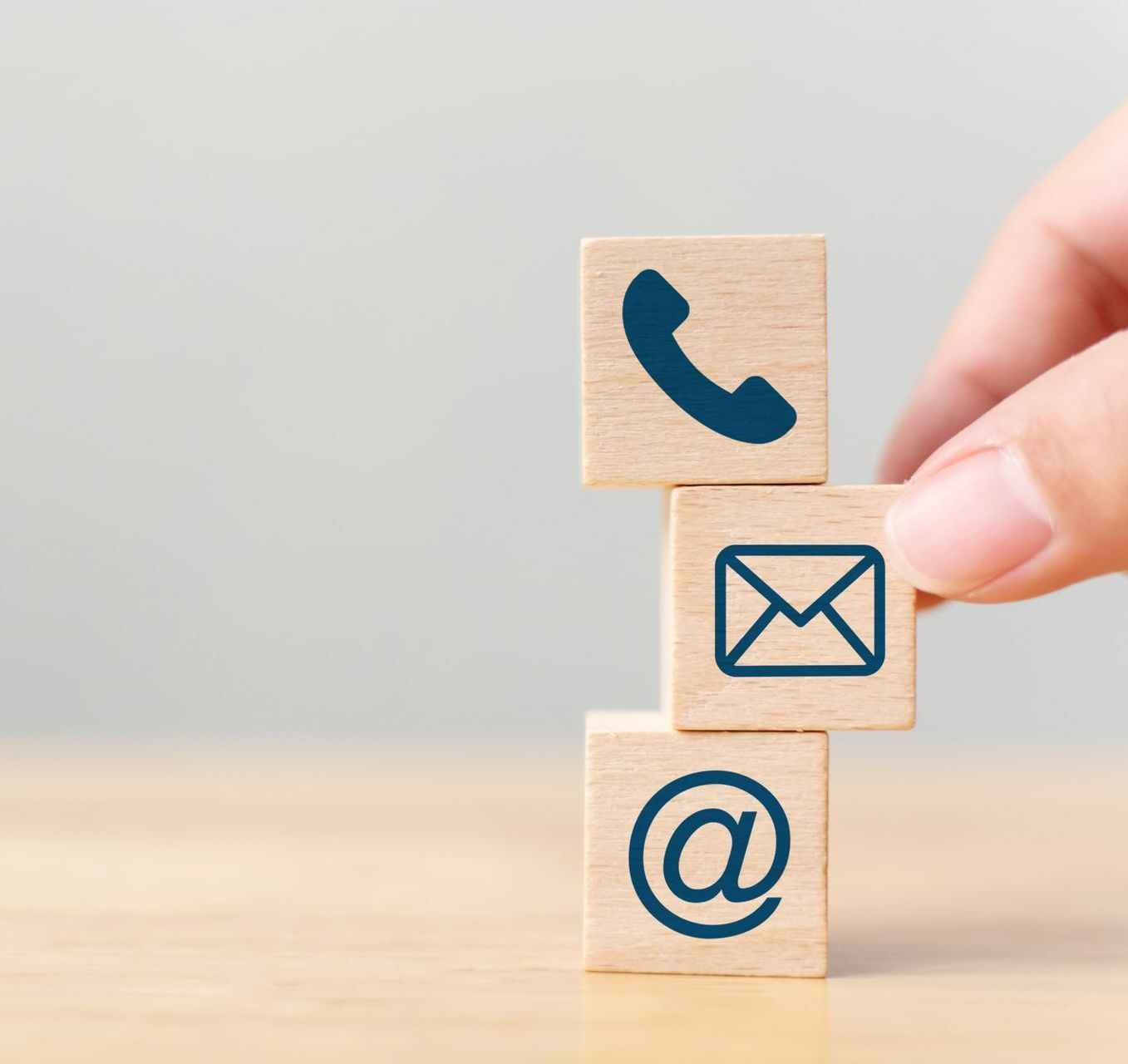 Différents points de contact