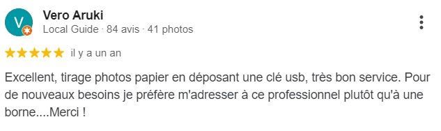 Avis client Vero