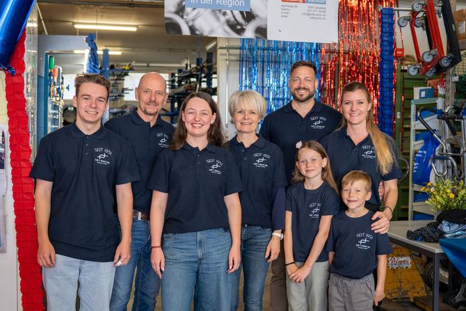 Familie Künzi und Familie Rieder